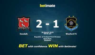 Pronóstico, cuotas y pronósticos de apuestas para el Dundalk vs. Wexford FC (28/03/2025)