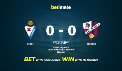 Pronóstico, cuotas y pronósticos del Eibar vs Huesca (23/03/2025)