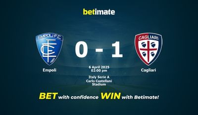 Pronóstico, cuotas y pronósticos del Empoli vs. Cagliari (06/04/2025)
