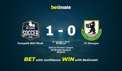 Predicciones, cuotas y consejos de apuestas de Energetik-BGU Minsk vs FC Smorgon 27/10/2023