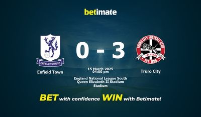 Enfield Town vs Truro City: Pronóstico, cuotas y consejos de apuestas (15/03/2025)