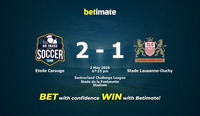 Predicción, probabilidades y consejos de apuestas Etoile Carouge vs Stade Lausanne-Ouchy 02/05/2025