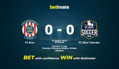 Predicción, cuotas y consejos de apuestas FC Brno vs FC Silon Taborsko 15/03/2025