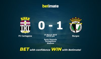 FC Cartagena vs Burgos: Pronóstico, cuotas y consejos de apuestas (15/03/2025)
