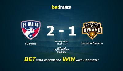 FC Dallas vs. Houston Dynamo: Pronóstico, cuotas y consejos de apuestas (18/05/2025)