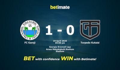 FC Gareji vs Torpedo Kutaisi: Pronóstico, cuotas y consejos de apuestas (19/04/2025)