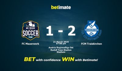 Predicción, cuotas y consejos de apuestas FC Mauerwerk vs FCM Traiskirchen 21/03/2025