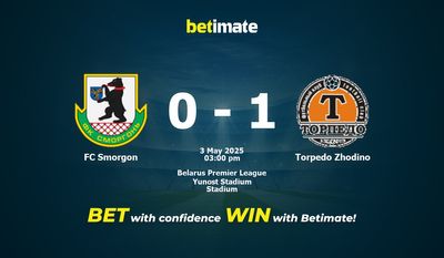 Predicciones, cuotas y consejos de apuestas para FC Smorgon vs Torpedo Zhodino 03/05/2025