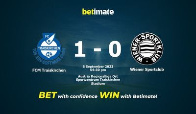 Predicciones, cuotas y consejos de apuestas de FCM Traiskirchen vs Wiener Sportclub 08/09/2023
