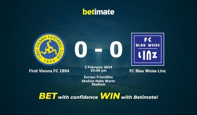 Predicciones, cuotas y consejos de apuestas de First Vienna FC 1894 vs FC Blau Weiss Linz 02/02/2024