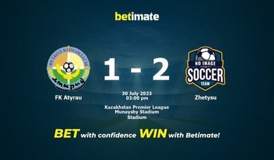 FK Atyrau vs Zhetysu Predicción, Cuotas y Consejos de Apuestas 30/07/2023