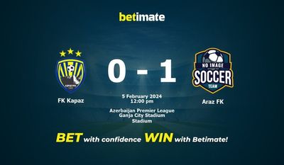 Predicción, cuotas y consejos de apuestas de FK Kapaz vs Araz FK 05/02/2024
