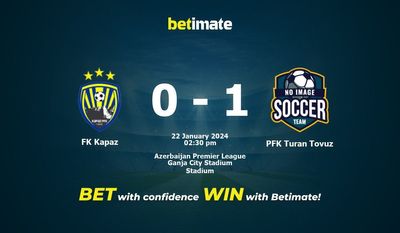 Predicciones, cuotas y consejos de apuestas de FK Kapaz vs PFK Turan Tovuz 22/01/2024