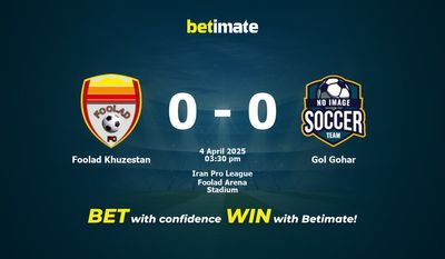 Predicción, cuotas y consejos de apuestas de Foolad Khuzestan vs Gol Gohar 04/04/2025