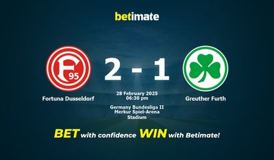 Fortuna Dusseldorf vs Greuther Furth Predicción, Cuotas y Consejos de Apuestas 28/02/2025