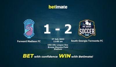 Pronósticos Forward Madison FC vs South Georgia Tormenta FC 26/07/2023