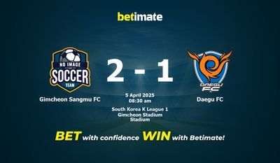 Predicciones, cuotas y consejos de apuestas de Gimcheon Sangmu FC vs Daegu FC 05/04/2025