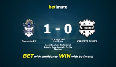 Predicción, cuotas y consejos de apuestas Gimnasia LP vs Deportivo Riestra 10/03/2025