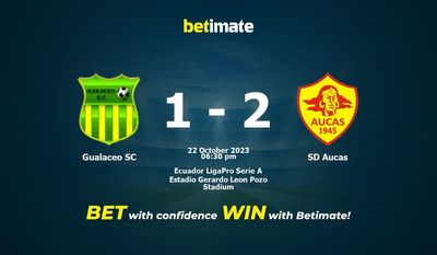 Predicción, probabilidades y consejos de apuestas Gualaceo SC vs SD Aucas 22/10/2023