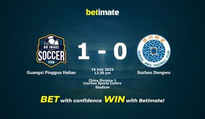 Pronósticos Guangxi Pingguo Haliao vs Suzhou Dongwu 16/07/2023