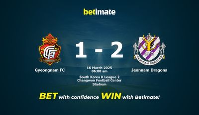 Pronóstico, cuotas y consejos de apuestas para el Gyeongnam FC vs. Jeonnam Dragons (16/03/2025)