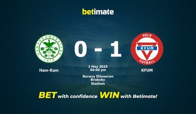 Predicción, cuotas y consejos de apuestas de Ham-Kam vs KFUM 02/05/2025