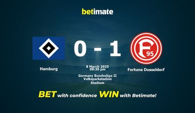 Predicción, probabilidades y consejos de apuestas para el Hamburgo vs Fortuna Dusseldorf 08/03/2025