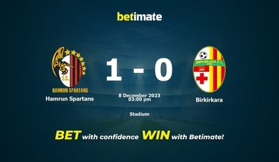 Predicción, cuotas y consejos de apuestas Hamrun Spartans vs Birkirkara 08/12/2023