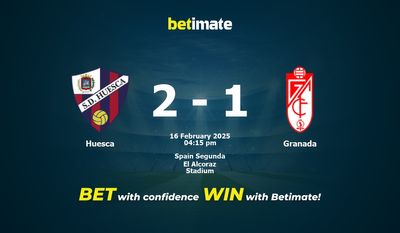 Pronóstico Huesca vs Granada, cuotas y consejos de apuestas 16/02/2025