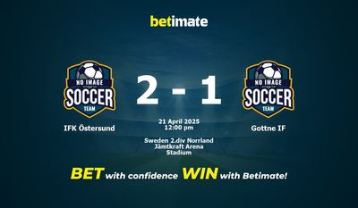 Predicción, cuotas y consejos de apuestas IFK Östersund vs Gottne IF 21/04/2025