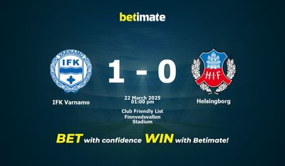 Predicción, cuotas y consejos de apuestas IFK Varnamo vs Helsingborg 22/03/2025