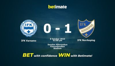 Predicción, cuotas y consejos de apuestas IFK Varnamo vs IFK Norrkoping 08/10/2023