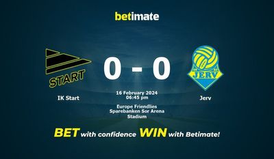 Predicción, cuotas y consejos de apuestas de IK Start vs Jerv 16/02/2024