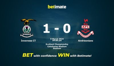Predicción, cuotas y consejos de apuestas de Inverness CT vs Airdrieonians 09/03/2024