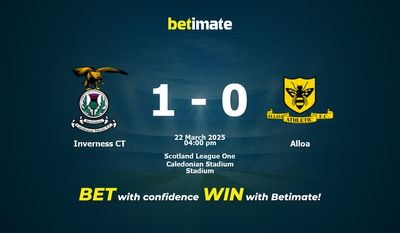 Inverness CT vs Alloa: Pronóstico, cuotas y consejos de apuestas (22/03/2025)