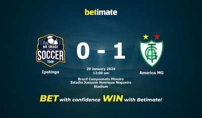 Predicción, probabilidades y consejos de apuestas Ipatinga vs América MG 28/01/2024