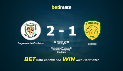 Predicciones, cuotas y consejos de apuestas de Jaguares de Córdoba vs Leones 28/03/2025