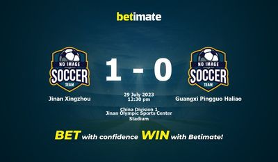 Pronósticos Jinan Xingzhou vs Guangxi Pingguo Haliao 29/07/2023