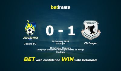 Predicción, probabilidades y consejos de apuestas Jocoro FC vs CD Dragón 20/01/2024