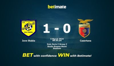 Predicción, cuotas y consejos de apuestas Juve Stabia vs Casertana 04/03/2024