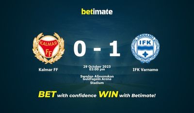 Predicción, cuotas y consejos de apuestas de Kalmar FF vs IFK Varnamo 29/10/2023