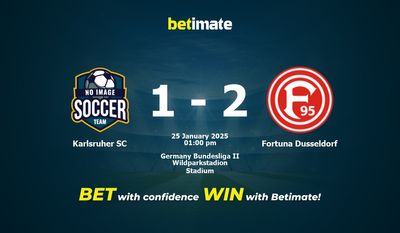 Predicción, cuotas y consejos de apuestas Karlsruher SC vs Fortuna Dusseldorf 25/01/2025