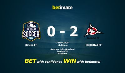 Predicción, cuotas y consejos de apuestas Kiruna FF vs Skellefteå FF 03/05/2025