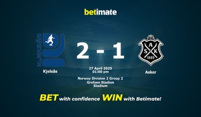 Predicción, cuotas y consejos de apuestas de Kjelsås vs Asker 27/04/2025
