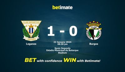Predicción, cuotas y consejos de apuestas Leganés vs Burgos 22/01/2024