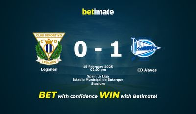 Pronóstico, cuotas y consejos de apuestas Leganés vs CD Alavés 15/02/2025