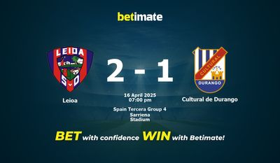Predicción, cuotas y consejos de apuestas Leioa vs. Cultural de Durango 16/04/2025