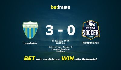 Predicción, cuotas y consejos de apuestas Levadiakos vs Kampaniakos 22/01/2024