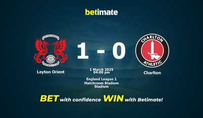 Pronóstico, probabilidades y consejos de apuestas Leyton Orient vs Charlton 01/03/2025