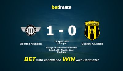 Predicciones, cuotas y consejos de apuestas de Libertad Asunción vs Guaraní Asunción 19/04/2025